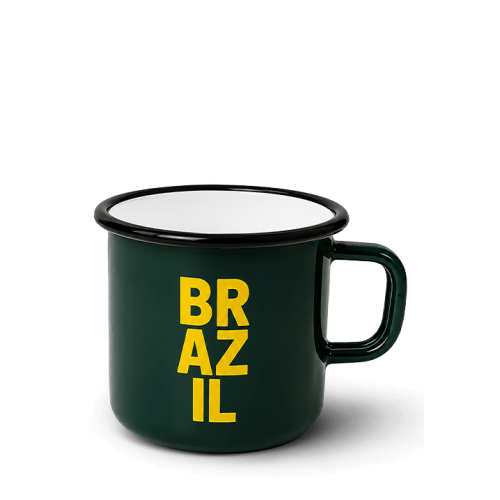 Συλλεκτική Εμαγιέ Κούπα Brazil 300ml