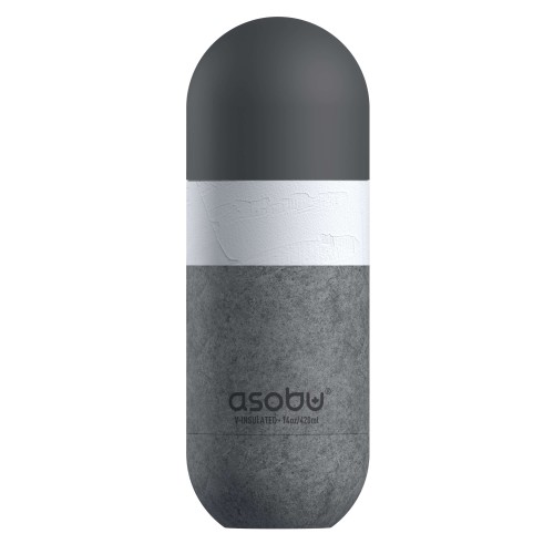 Asobu Orb - Θερμός Καφέ και Ροφημάτων Concrete Grey 420 ml