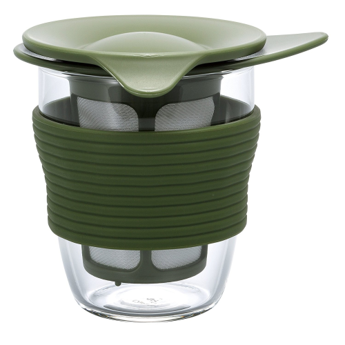 Τσαγιέρα-Ποτήρι Hario Πράσινο 200Ml