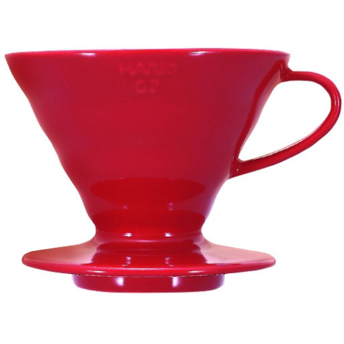 Καφετιέρα Ζεστής Εκχύλισης Hario V60 02 Κεραμική Κόκκινη