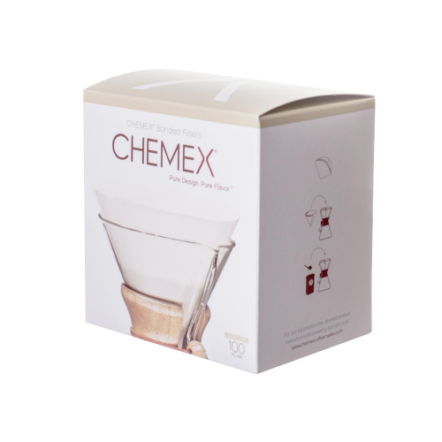 Χάρτινα Φίλτρα Για Chemex 6 Κούπες - 100 Τμχ