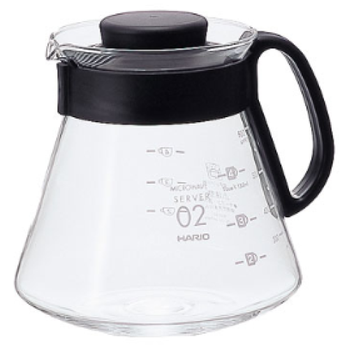Γυάλινη Κανάτα Σερβιρίσματος Hario V60 600 Ml
