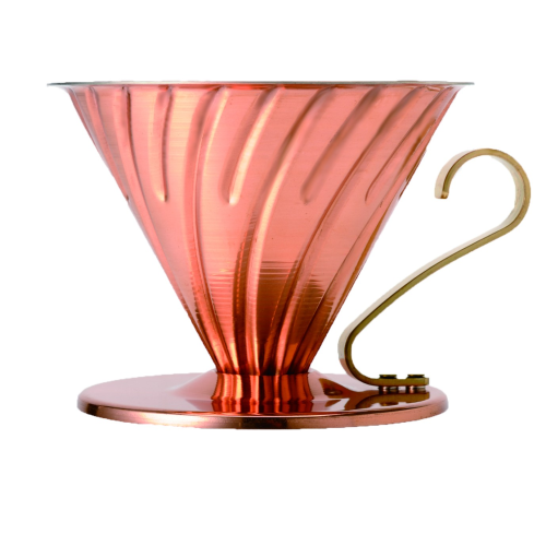 Καφετιέρα Ζεστής Εκχύλισης Hario V60 02 Χάλκινη