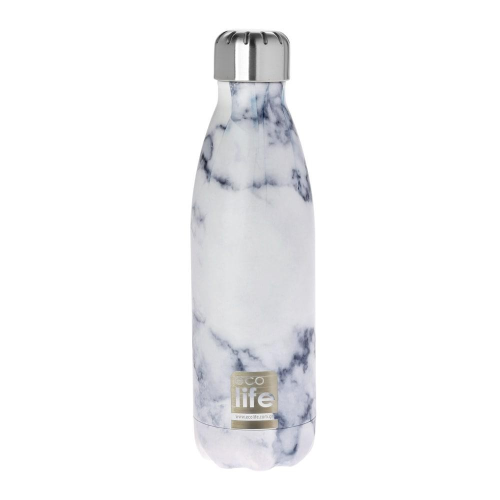 Μεταλλικό Μπουκάλι Θερμός 500Ml - Marble