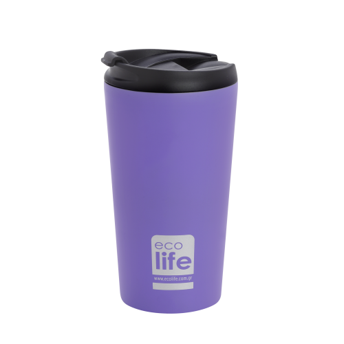 Θερμός 370Ml Λιλά Χρώμα