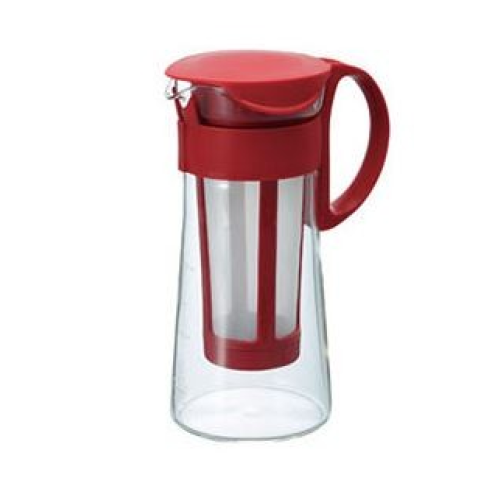 Hario Mizudashi Κανάτα Κρύας Εκχύλισης 600 Ml - Κόκκινο