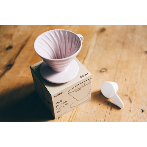 Καφετιέρα Ζεστής Εκχύλισης Hario V60 02 Κεραμική Ροζ