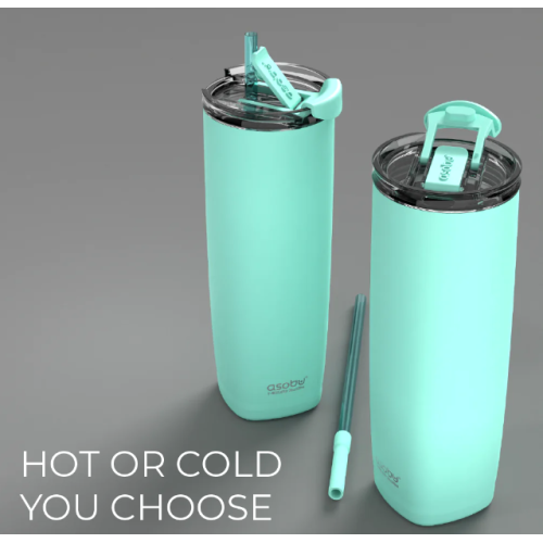 Θερμός Με Καλαμάκι 590Ml - Aqualina Mint