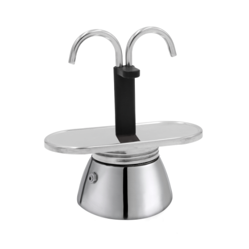 Εσπρεσσιέρα Moka Double 2 Cups Inox