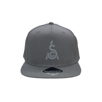 Snapback Cap 100% Cotton Sca Graphite Grey