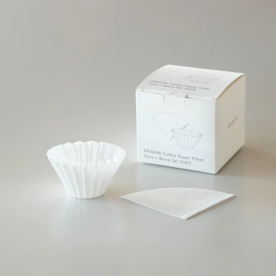 Χάρτινα Φίλτρα Λευκά Origami Wave 4Cups 50τμχ